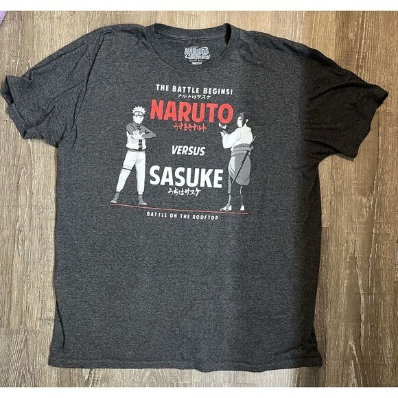 Ripple Junction Other - Naruto Versus Sasuke T-Shirt- Ripple Junction 2002-2007 - Size XL - Spencer
